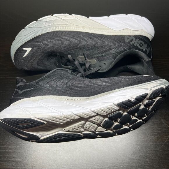 Hoka One One Arahi 6 Black White Running Shoes Men\'s Size 10D main image 10